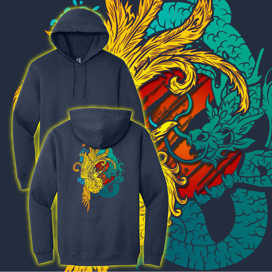 The Phoenix and the Dragon Hoodie